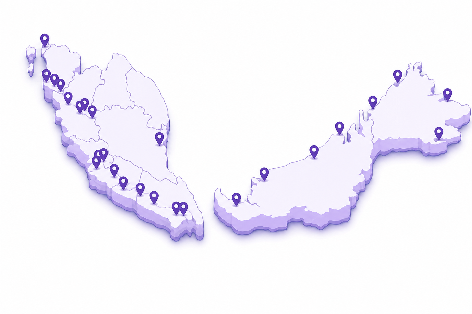 Smart Reader Kids locations map